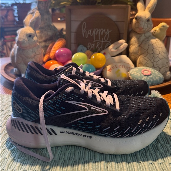 Brooks Glycerin 20 Peacoat Ocean Pastel Lilac Road-Running Sneakers Women’s 7.5 - Picture 2 of 6